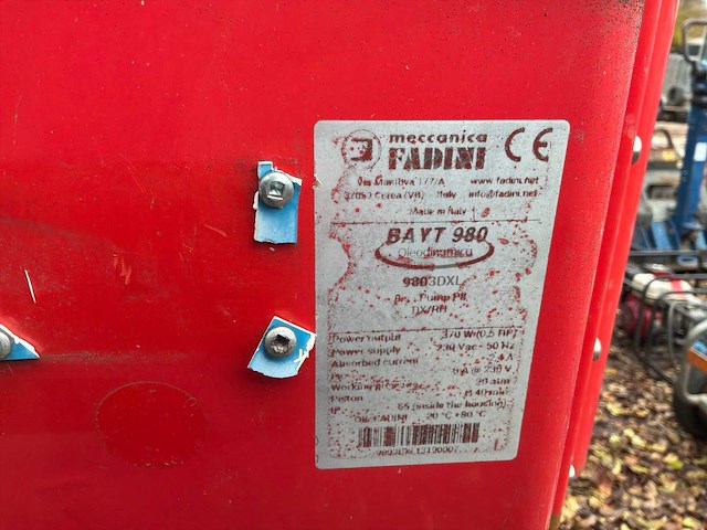Fadini bayt 980 slagboommechaniek - afbeelding 9 van  9