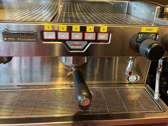 Faema e 78 president espressomachine - afbeelding 5 van  10