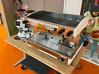 Faema e98 re a/2 + 2x fiorenzato f64 evo – complete professionele barista set (3x) - afbeelding 9 van  19