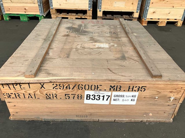Fag - 294/600e.mb.h35 - lager 1x 840kg - afbeelding 1 van  4