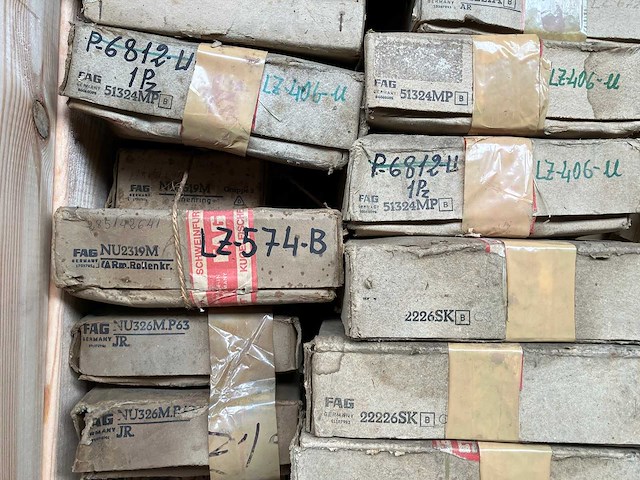 Fag - partij diverse industriële lagers 384kg - afbeelding 6 van  8