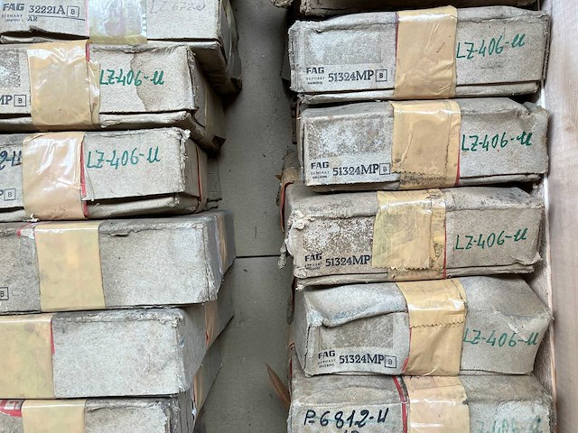 Fag - partij diverse industriële lagers 384kg - afbeelding 7 van  8