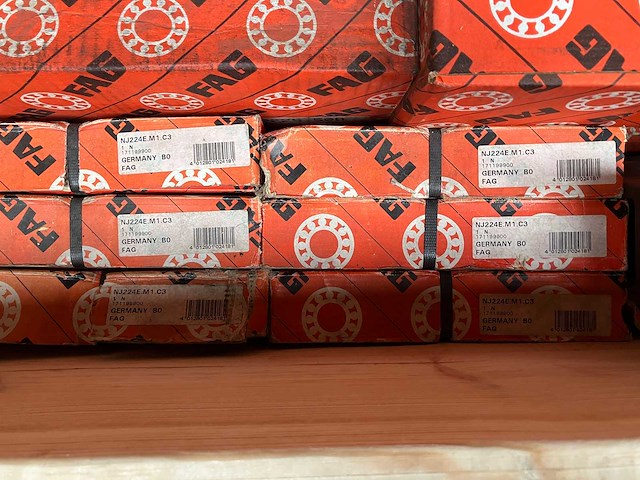 Fag - partij lagers en gietijzeren lagerhuizen 441kg - afbeelding 6 van  7