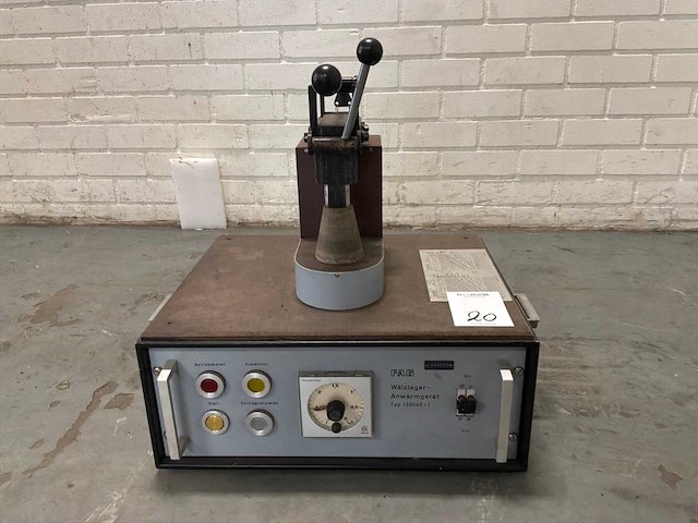 Fag 139040-1 lagerverwarmer - afbeelding 1 van  4