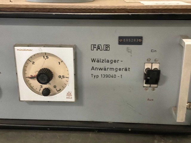 Fag 139040-1 lagerverwarmer - afbeelding 2 van  4