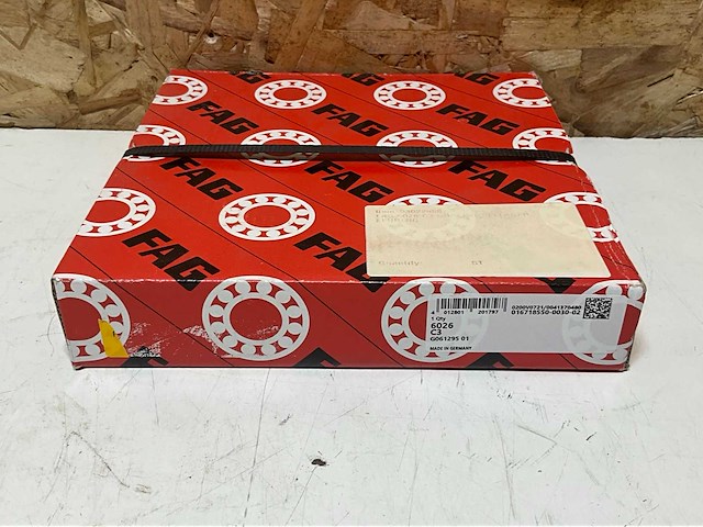 Fag 6026 c3 kogellager eenrijig - afbeelding 2 van  3