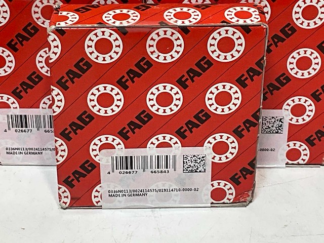 Fag fag 7207-b-xl-jp-uo hoekcontactkogellager (4x) - afbeelding 5 van  7