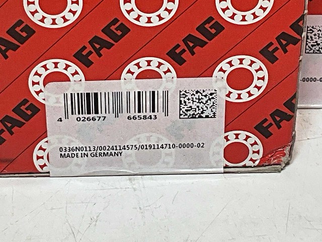 Fag fag 7207-b-xl-jp-uo hoekcontactkogellager (4x) - afbeelding 6 van  7