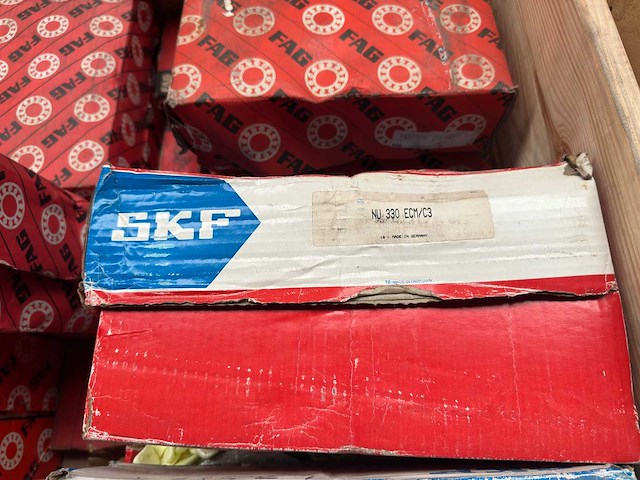 Fag, skf - partij industriële lagers 343kg - afbeelding 2 van  14