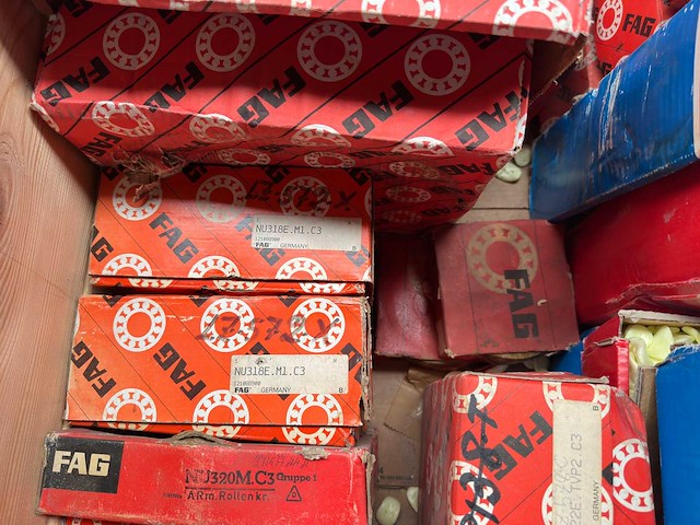 Fag, skf - partij industriële lagers 343kg - afbeelding 4 van  14