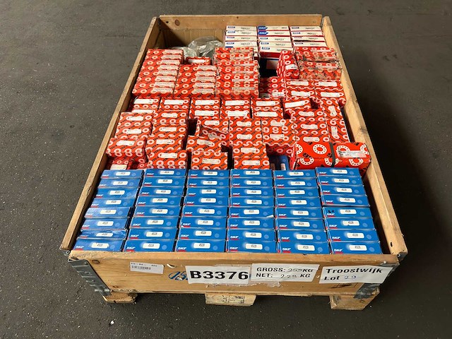 Fag, skf - partij lagers 229kg - afbeelding 1 van  10