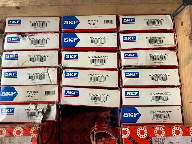 Fag, skf - partij lagers 229kg - afbeelding 10 van  10