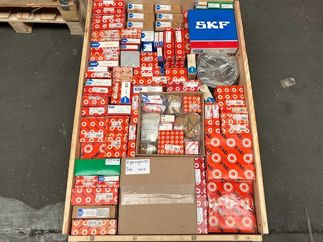 Fag, skf en ina - partij industriële lagers 248kg - afbeelding 4 van  11