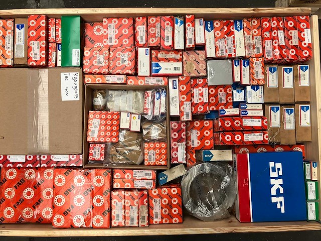 Fag, skf en ina - partij industriële lagers 248kg - afbeelding 5 van  11