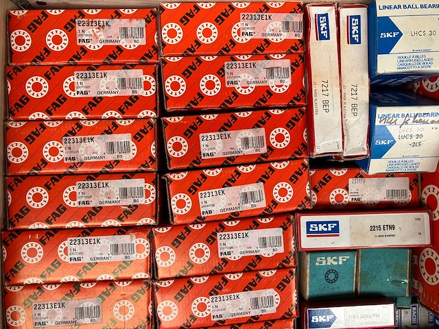 Fag, skf en snfa - partij industriële lagers 282kg - afbeelding 8 van  11