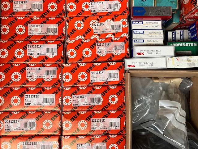 Fag, skf en snfa - partij industriële lagers 282kg - afbeelding 10 van  11