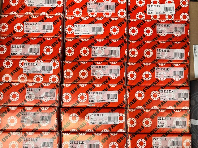 Fag, skf en snfa - partij industriële lagers 282kg - afbeelding 1 van  4