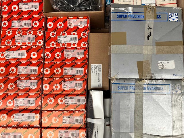 Fag, skf en snfa - partij industriële lagers 282kg - afbeelding 2 van  4