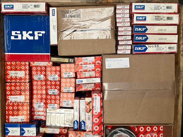 Fag / skf / nachi - partij diverse industriële lagers 241kg - afbeelding 6 van  11
