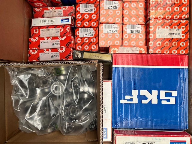 Fag / skf / nachi - partij diverse industriële lagers 241kg - afbeelding 8 van  11