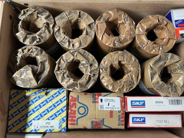 Fag, skf, nachi, ntn, nsk, koyo, rhp, iko - partij diverse lagers 149kg - afbeelding 11 van  13