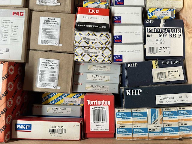 Fag, skf, nachi, ntn, nsk, koyo, rhp, iko - partij diverse lagers 149kg - afbeelding 7 van  13
