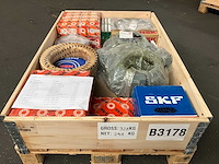 Fag, skf, nsk - partij lagers en lagerhuizen 298kg - afbeelding 1 van  10
