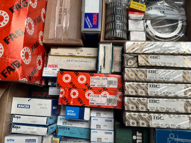 Fag, skf, ntn, dürkopp - ball bearings - 193kg - afbeelding 10 van  19