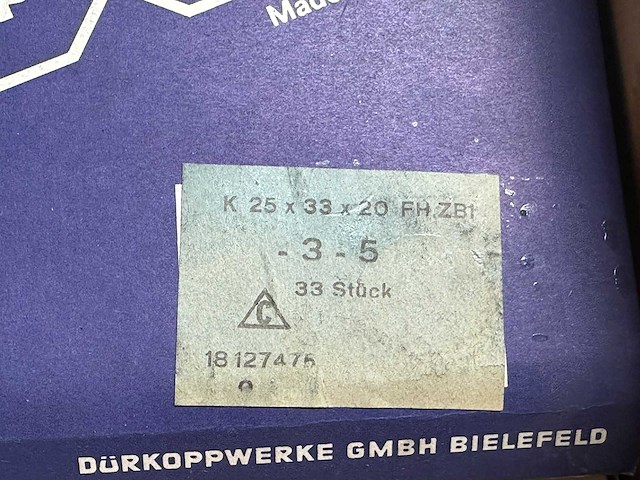 Fag, skf, ntn, dürkopp - ball bearings - 193kg - afbeelding 5 van  17