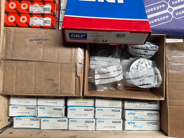 Fag, skf, ntn, dürkopp - ball bearings - 193kg - afbeelding 7 van  17