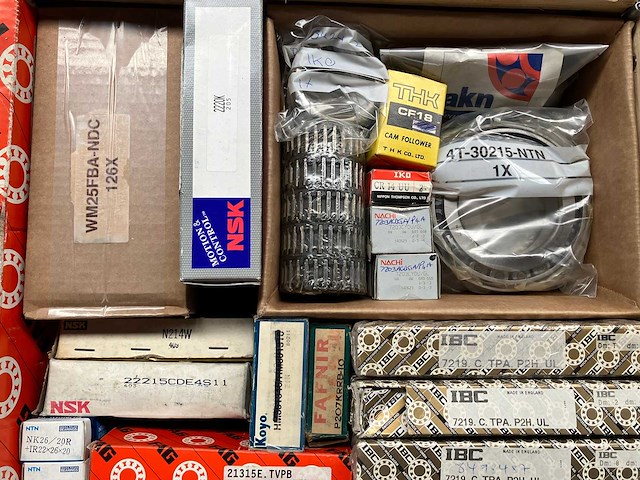 Fag, skf, ntn, dürkopp - ball bearings - 193kg - afbeelding 14 van  17