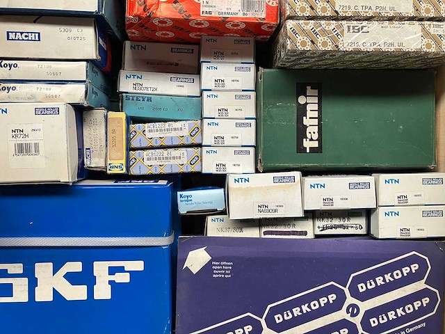 Fag, skf, ntn, dürkopp - ball bearings - 193kg - afbeelding 16 van  17