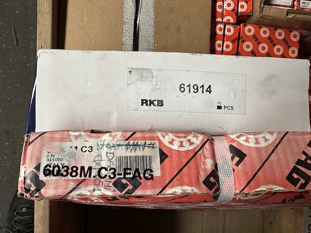 Fag, skf, rkb, ina/elges - partij lagers 218kg - afbeelding 5 van  13