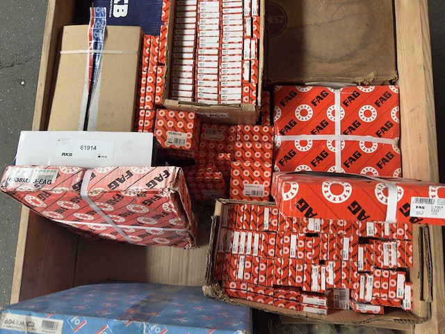 Fag, skf, rkb, ina/elges - partij lagers 218kg - afbeelding 8 van  13