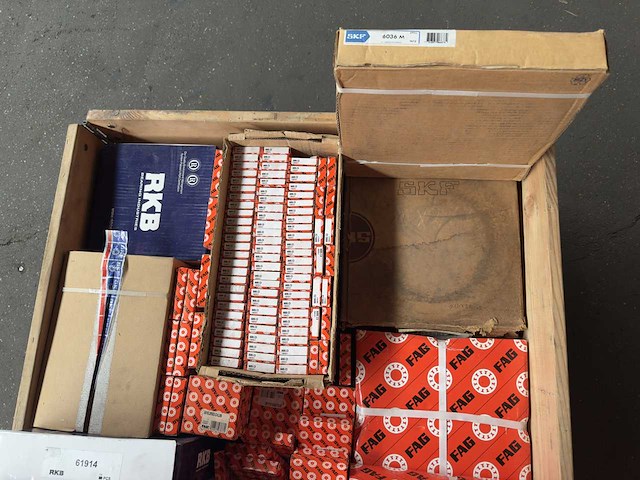 Fag, skf, rkb, ina/elges - partij lagers 218kg - afbeelding 9 van  13