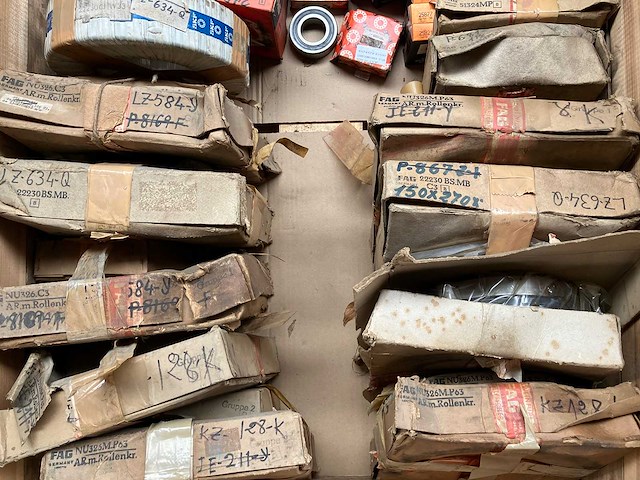 Fag, timken, skf - partij diverse lagers 256kg - afbeelding 4 van  8