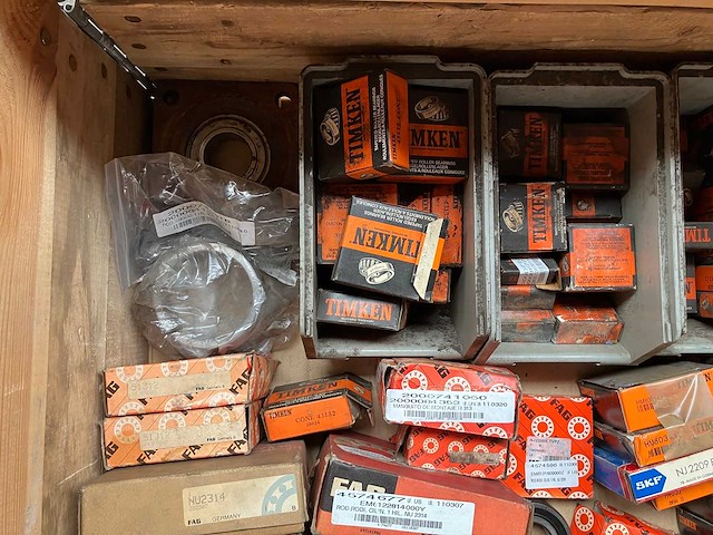 Fag, timken, skf - partij diverse lagers 256kg - afbeelding 5 van  8