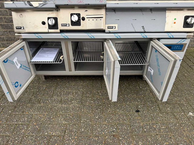 Fagor - grill / bakplaat / au bain marie - bakkooklijn - afbeelding 2 van  4