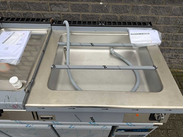Fagor - grill / bakplaat / au bain marie - bakkooklijn - afbeelding 3 van  4