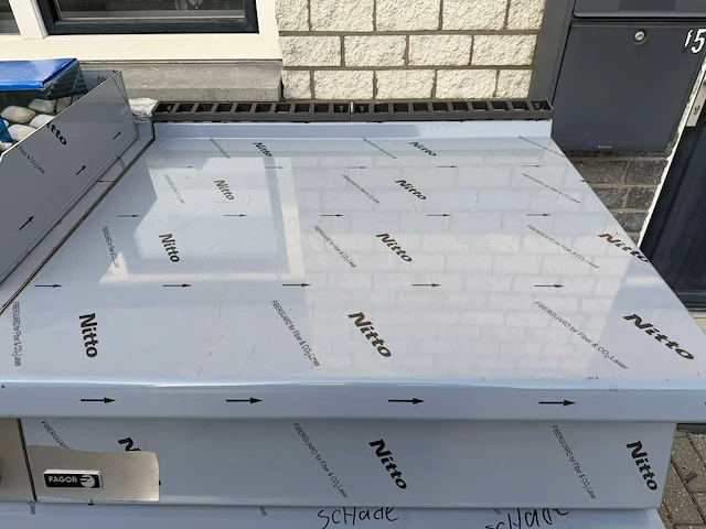 Fagor - lava grill + nutraal ongebruikt - grill- en bakplaat - afbeelding 3 van  5