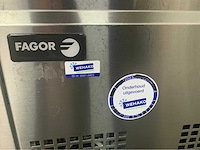Fagor fim 40 - ijsblokjesmachine met ingebouwde bak - roestvrijstaal - afbeelding 6 van  7