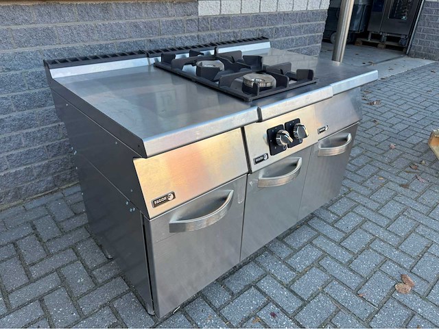 Fagor ongebruikt - gas fornuis + 2x nutraal - bakkooklijn - afbeelding 2 van  6