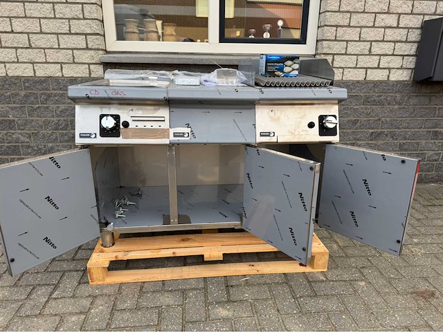 Fagor ongebruikt - grill + bakplaat - bakkooklijn - afbeelding 7 van  10