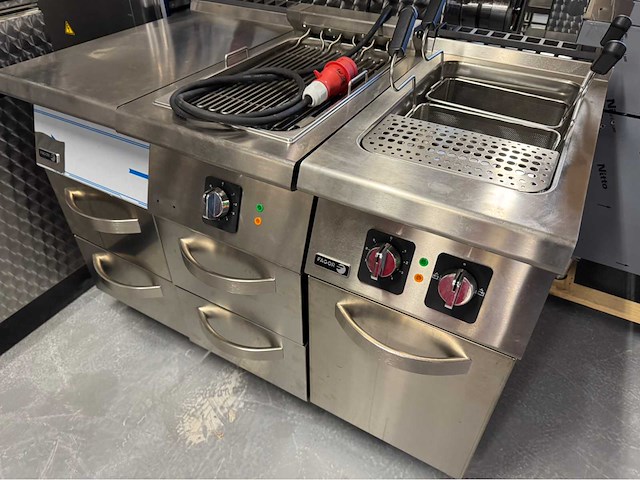 Fagor ongebruikt - grill + pasta koker + nutraal - bakkooklijn - afbeelding 2 van  6