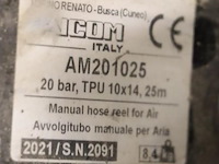 Faicom luchtslanghaspel am201025, 20 bar - afbeelding 7 van  8
