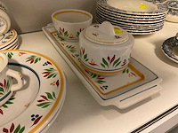 Faiencerie de pornic nelly rodi servies set - afbeelding 3 van  3
