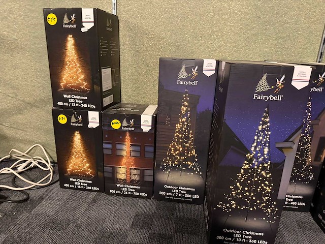 Fairybell boom kerstverlichting / buitenverlichting (20x) - afbeelding 2 van  5