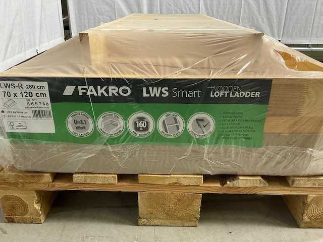 Fakro loft ladder les smart - afbeelding 3 van  6