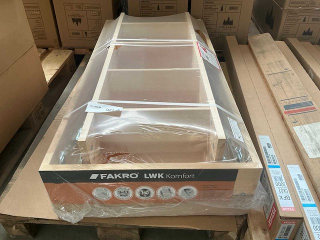 Fakro lwk komfort zoldertrap 120x60cm - afbeelding 1 van  1