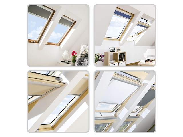 Fakro rolgordijn verduisterend marineblauw - afbeelding 3 van  5